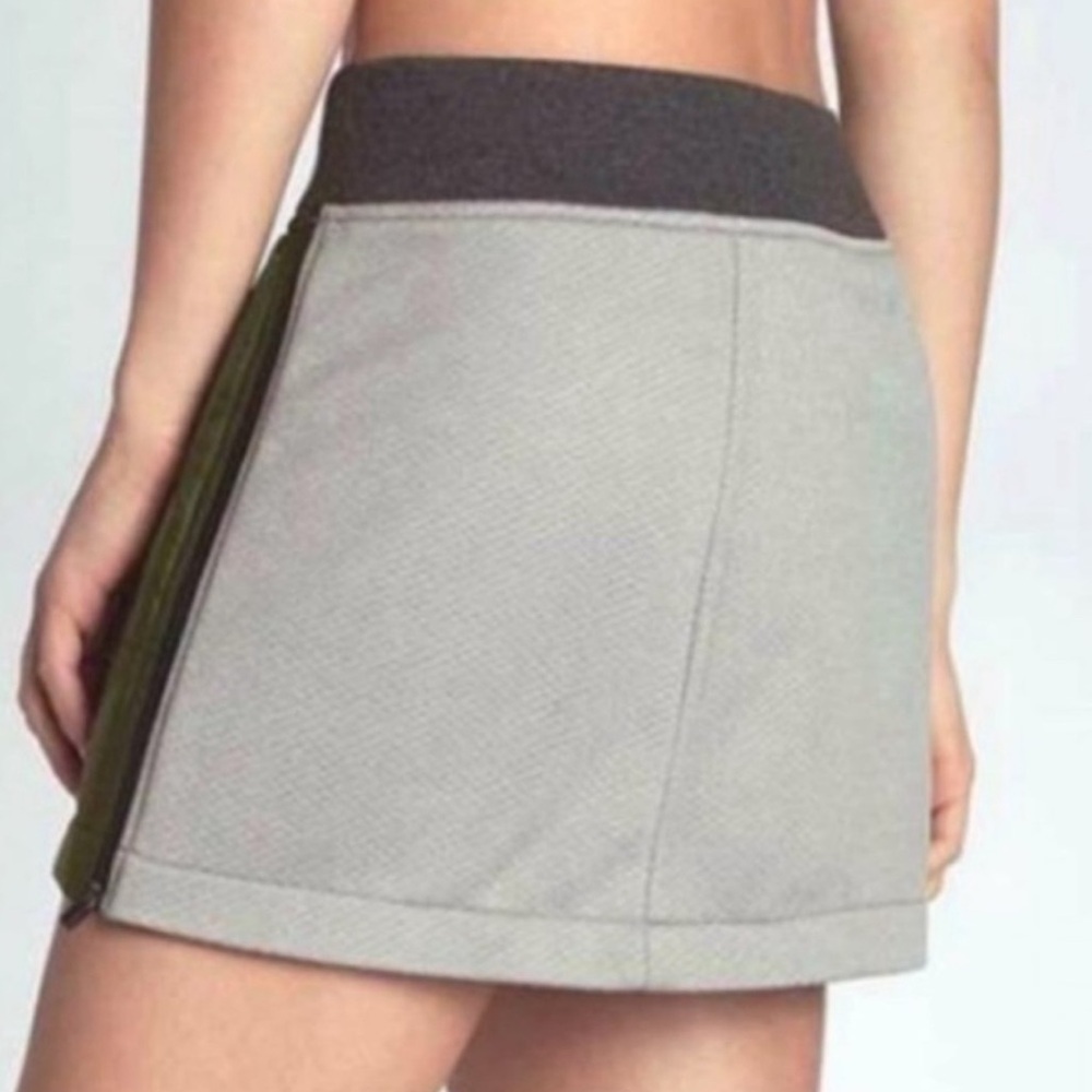 NWT MPG Sport Tira Black & Gray Quilted Active Skirt - Picture 4 of 16